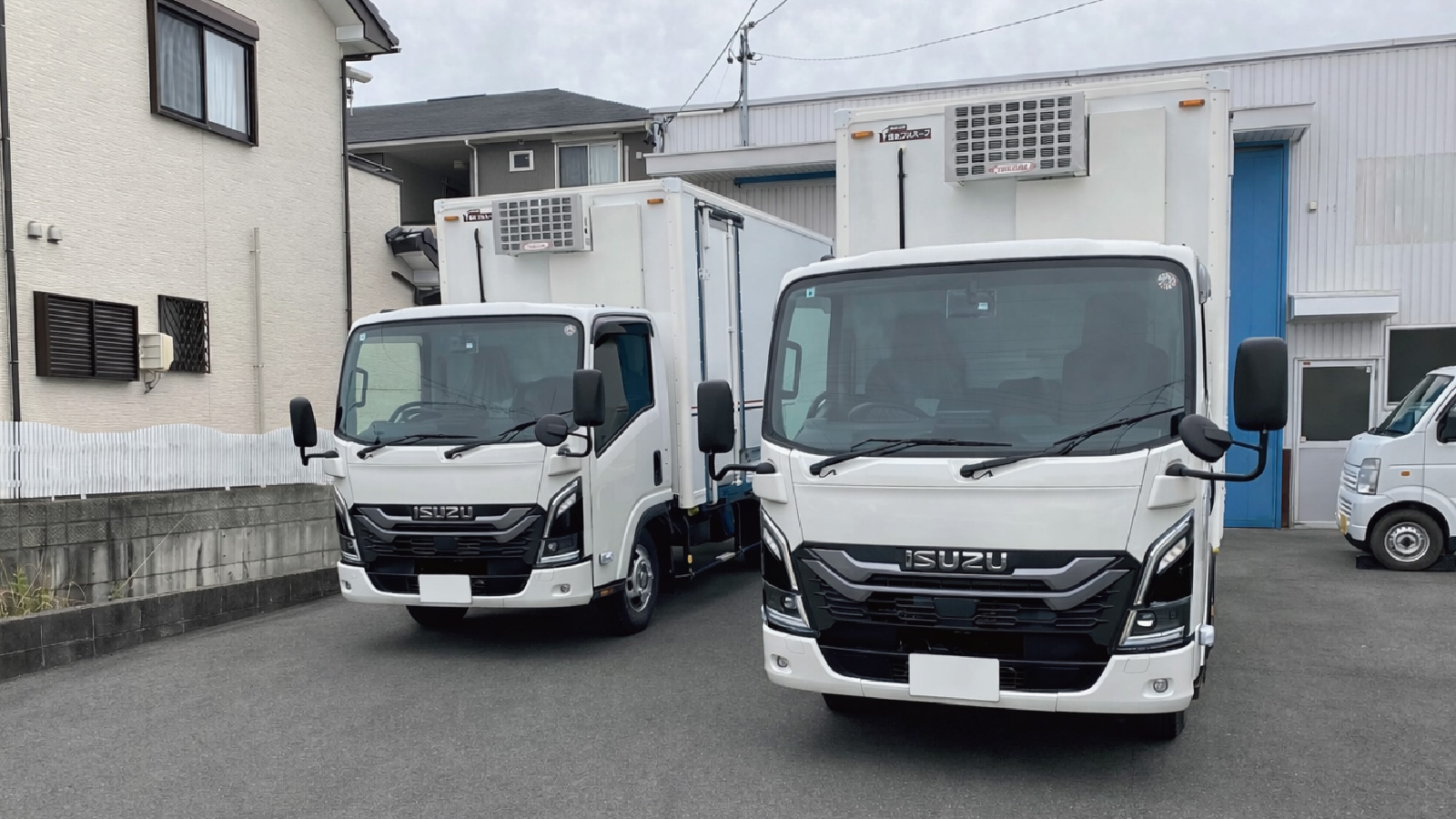 冷蔵車での出荷風景のイメージ